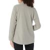 WonderWink womens Micro-fleece Zip Jacket(Taupe)
