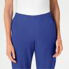 WonderWink womens Women’s Flat Front Cargo Scrub Pant(Galaxy Blue)