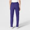 WonderWink womens Women’s Flat Front Cargo Scrub Pant(Grape)