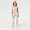 WonderWink womens Women’s Flat Front Cargo Scrub Pant(Khaki)