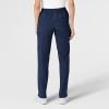 WonderWink womens Women’s Flat Front Cargo Scrub Pant(Navy)