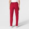 WonderWink womens Women’s Flat Front Cargo Scrub Pant(Red)