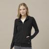 WonderWink womens Women’s Moto Scrub Jacket(Black)
