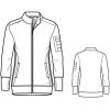 WonderWink womens Women’s Moto Scrub Jacket(Wine)