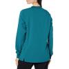 WonderWink womens Women’s Snap Front Warm-up Jacket(Caribbean)