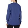 WonderWink womens Women’s Snap Front Warm-up Jacket(Navy)