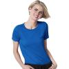 Layers Women’s Silky Knit Short Sleeve Tee(Royal)