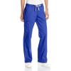 WonderWink Women’s Petite-Plus-Size Wonderwork Straight Leg Cargo Scrub Pant(Galaxy Blue)