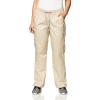 WonderWink Women’s Petite-Plus-Size Wonderwork Straight Leg Cargo Scrub Pant(Khaki)
