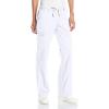 WonderWink Women’s Petite-Plus-Size Wonderwork Straight Leg Cargo Scrub Pant(White)