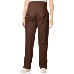 Wink WonderWORK Scrubs for Maternity Cargo Scrub Pants(Chocolate)