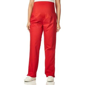 Wink WonderWORK Scrubs for Maternity Cargo Scrub Pants(Red)