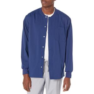 WonderWink Mens Warm-up Jacket(Navy)