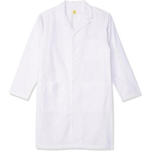 WonderWink Men’s Wonderlab Long Lab Coat(White)