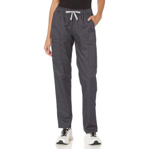 WonderWink Womens Convertible Slim Leg Cargo Pant(Pewter)