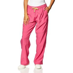 WonderWink Womens Four Stretch Cargo Scrub Pant(Very Berry)
