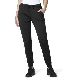 WonderWink Women’s Moto Jogger Scrub Pant(Black)