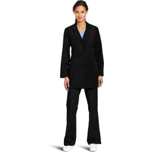 WonderWink Women’s Utility Girl Stretch Lab Coat(Black)