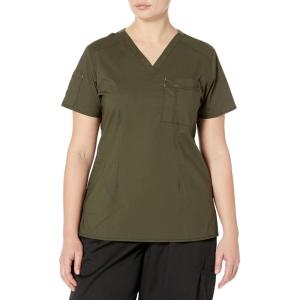 WonderWink Womens Women’s Joy V-nk Tuck-in TWomen’s Joy V-Nk Tuck-in T(Forest Green)