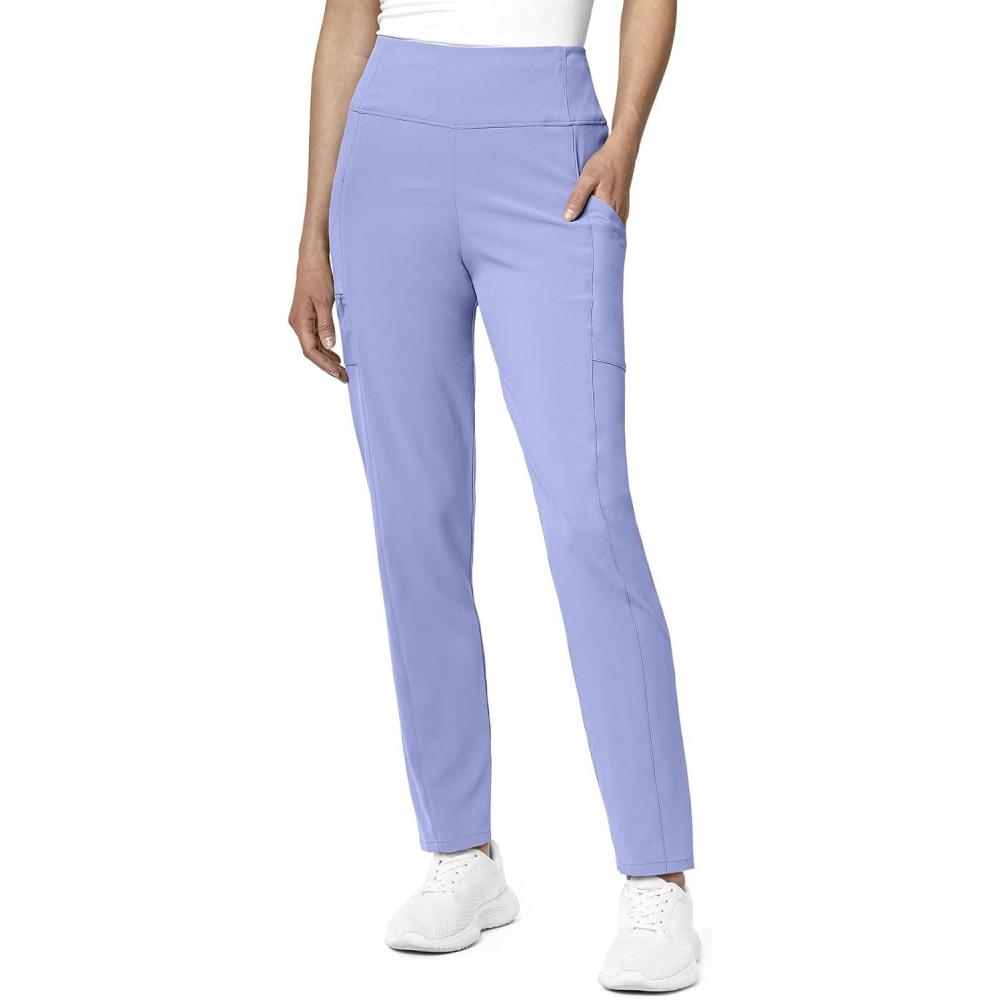 imageWonderWink Womens Renew Womens High Waist Power PantCeil Blue
