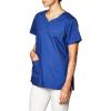 WonderWink Womens Wonderflex Patience Women’s Scrub Top(Galaxy Blue)