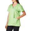 WonderWink Womens Wonderflex Patience Women’s Scrub Top(Green Apple)