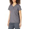 WonderWink Womens Wonderflex Patience Women’s Scrub Top(Pewter)