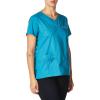 WonderWink Womens Wonderflex Patience Women’s Scrub Top(Real Teal)