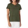 WonderWink Womens Wonderflex Patience Women’s Scrub Top(Forest Green)