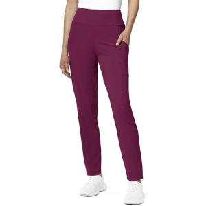 WonderWink Womens Renew Women’s High Waist Power Pant(Wine)