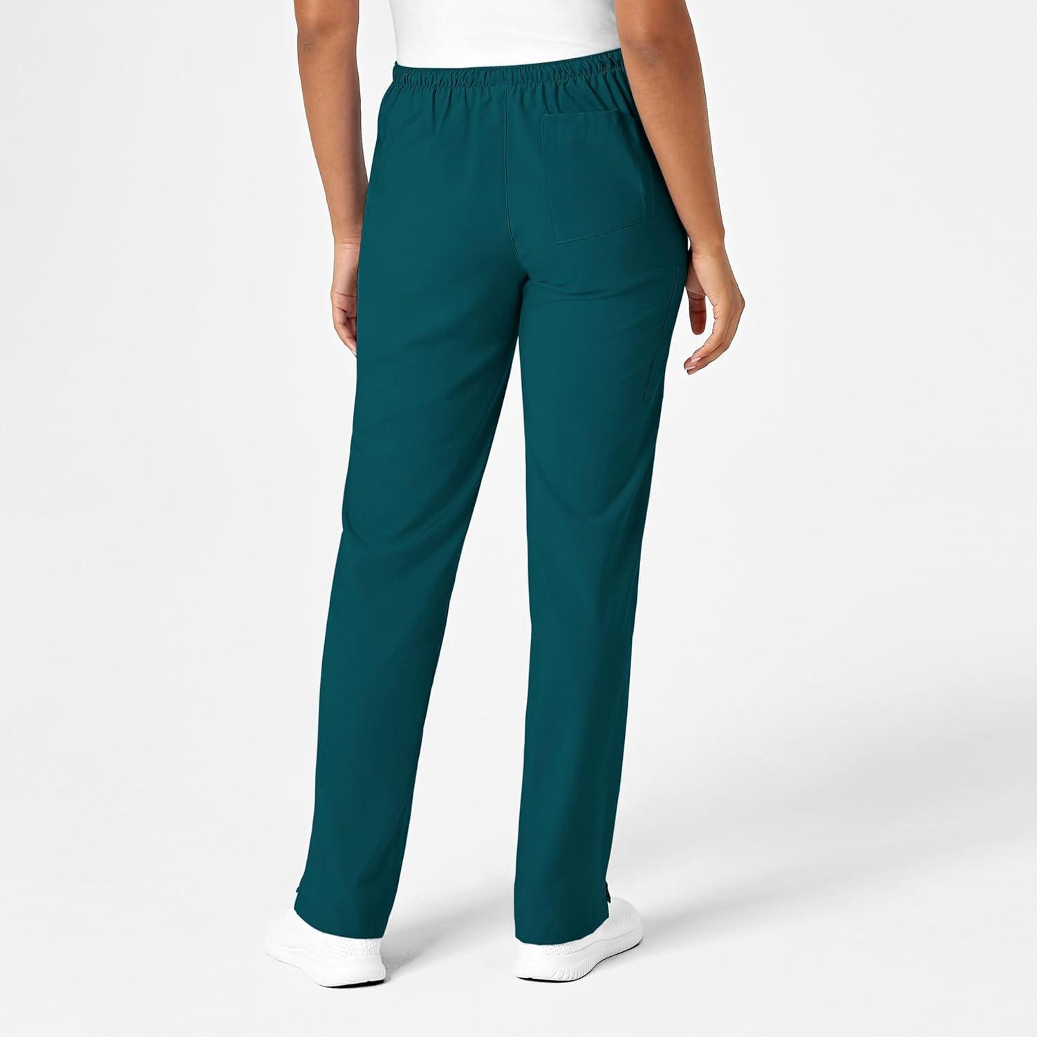 imageWonderWink Petite Womens Drawstring PantCaribbean