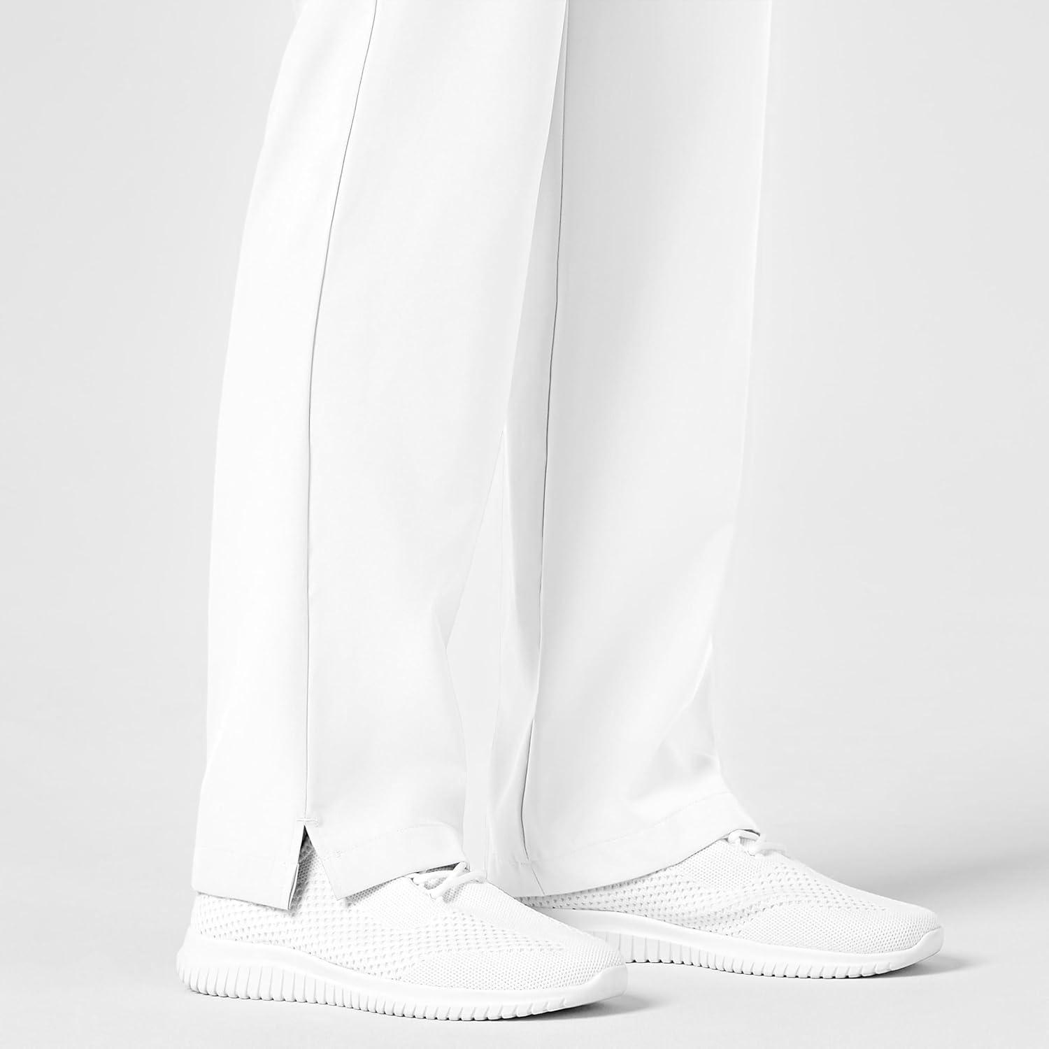 imageWonderWink Petite Womens Drawstring PantWhite