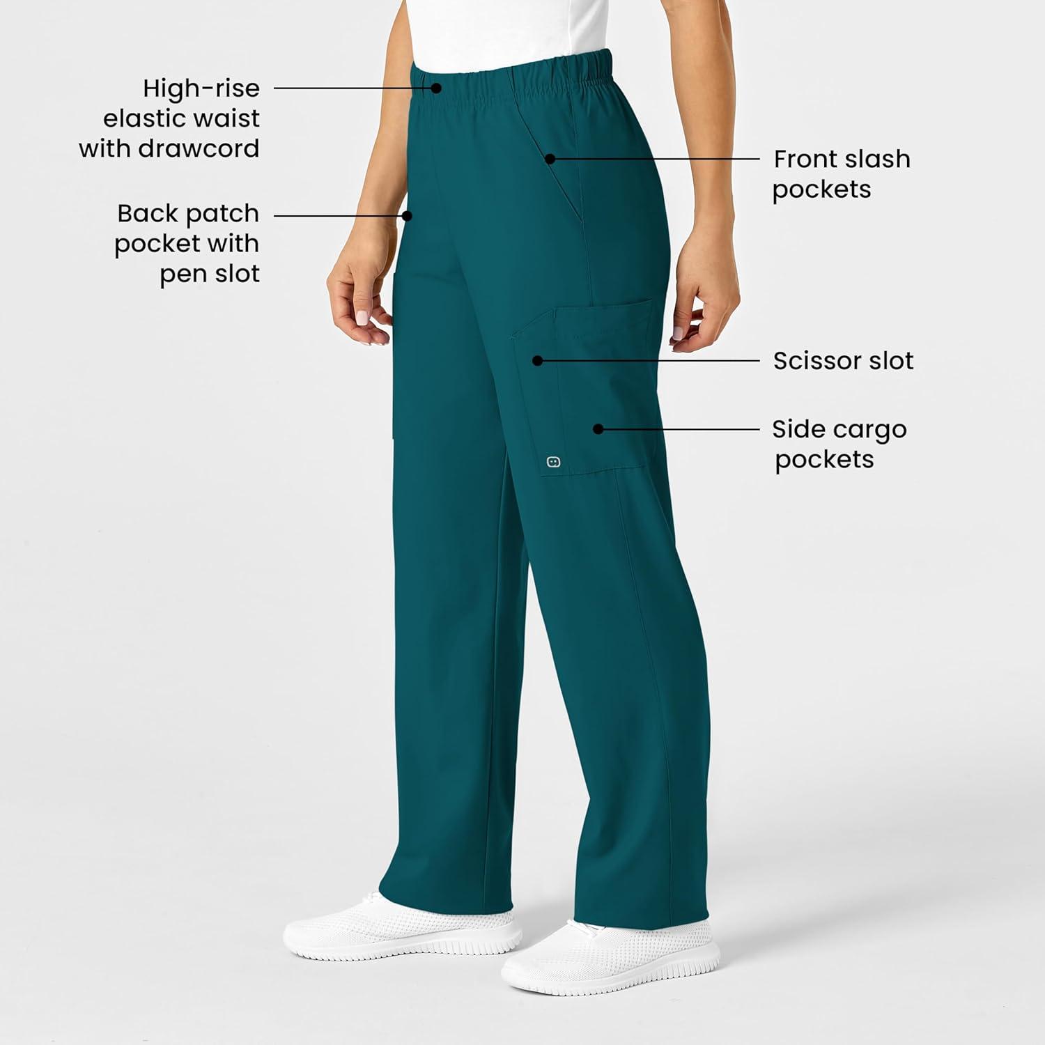 imageWonderWink UnisexAdult MultiCargo PantCaribbean