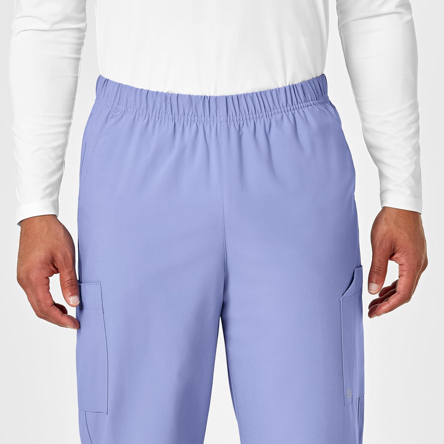 imageWonderWink UnisexAdult MultiCargo PantCeil Blue