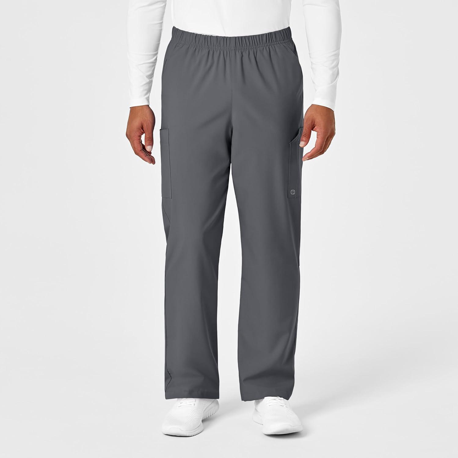 imageWonderWink UnisexAdult MultiCargo PantPewter