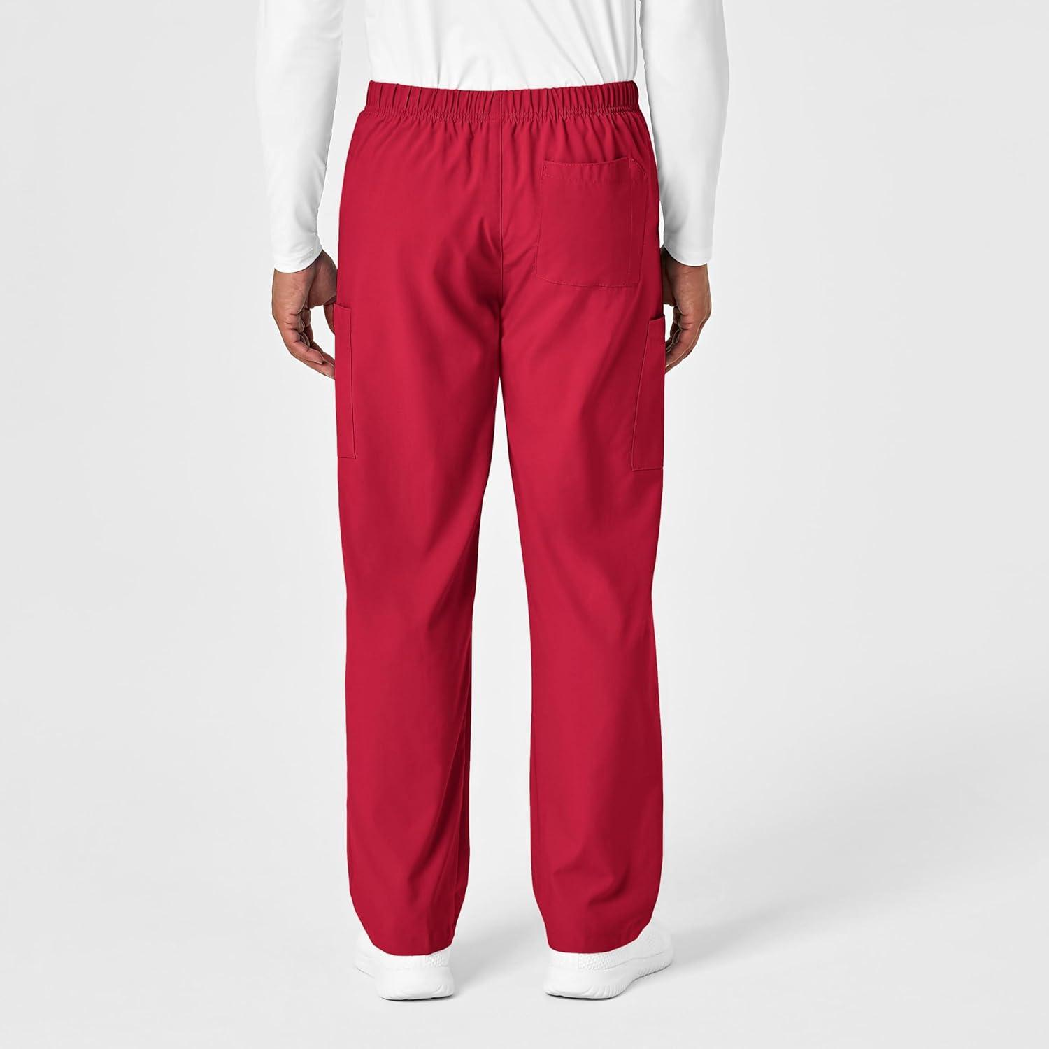 imageWonderWink UnisexAdult MultiCargo PantRed