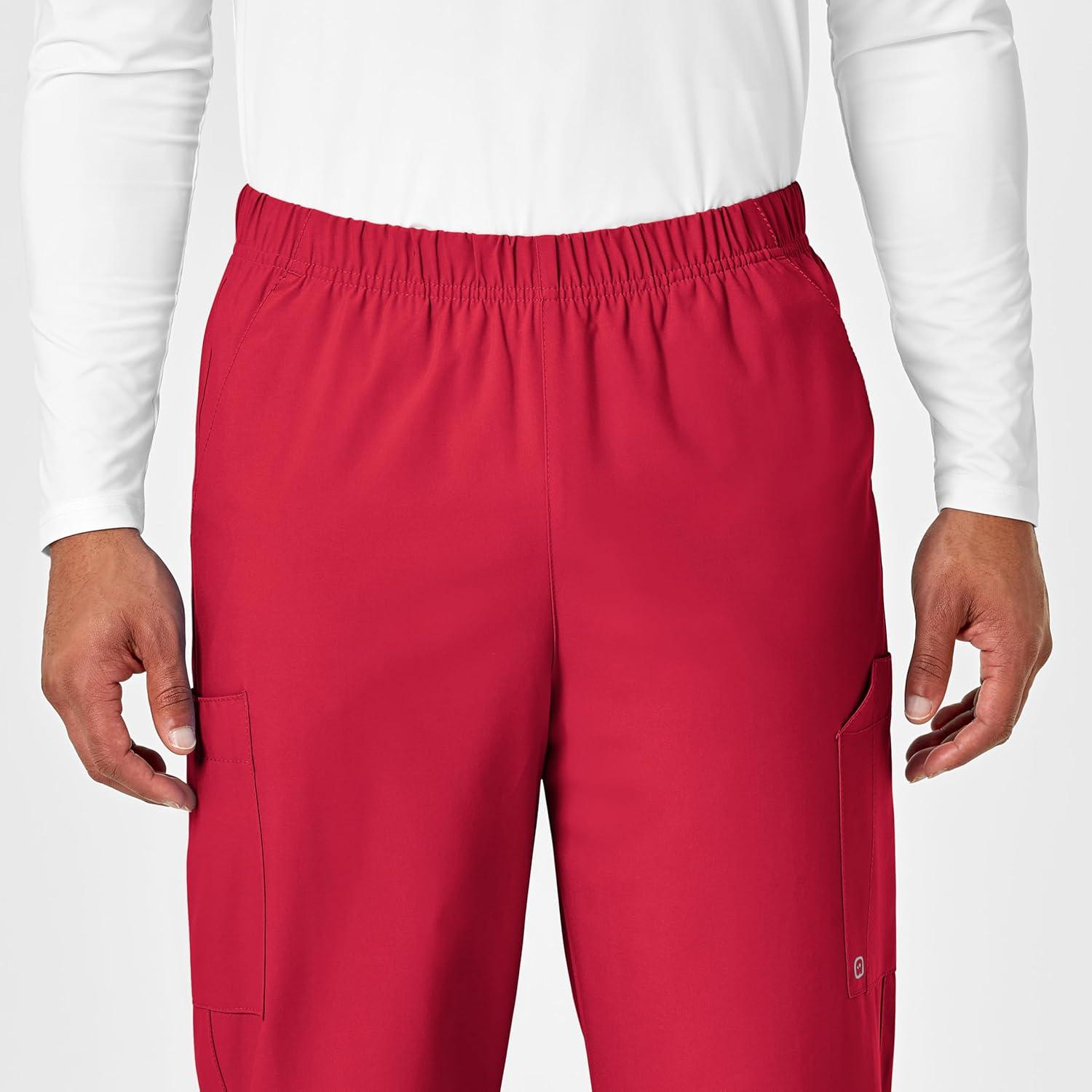 imageWonderWink UnisexAdult MultiCargo PantRed