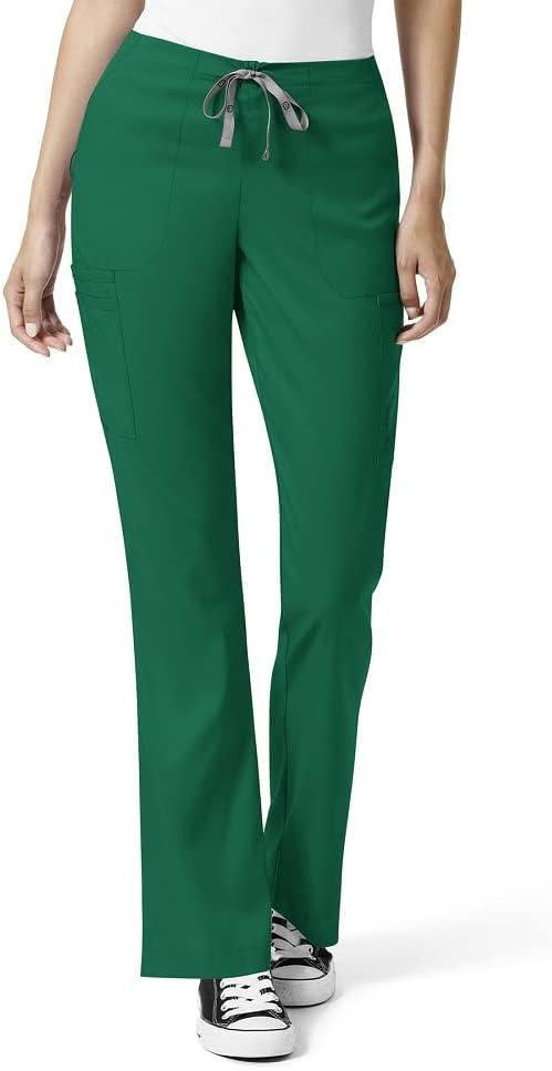 imageWonderWink Womens Moderate Flare Leg Cargo PantHunter