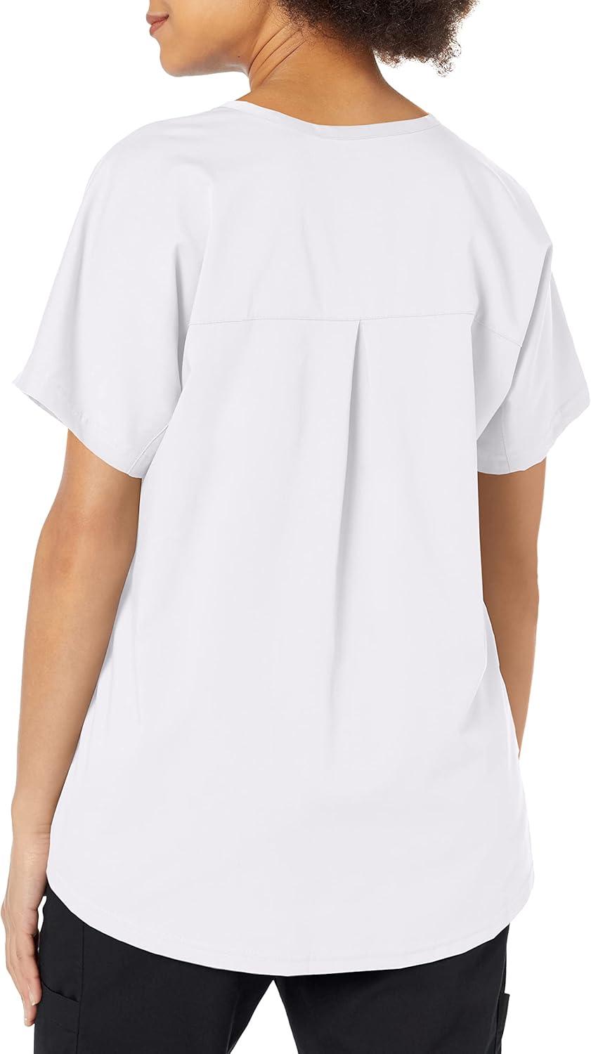 imageWonderWink Womens Womens Dolman Scrub TopWhite