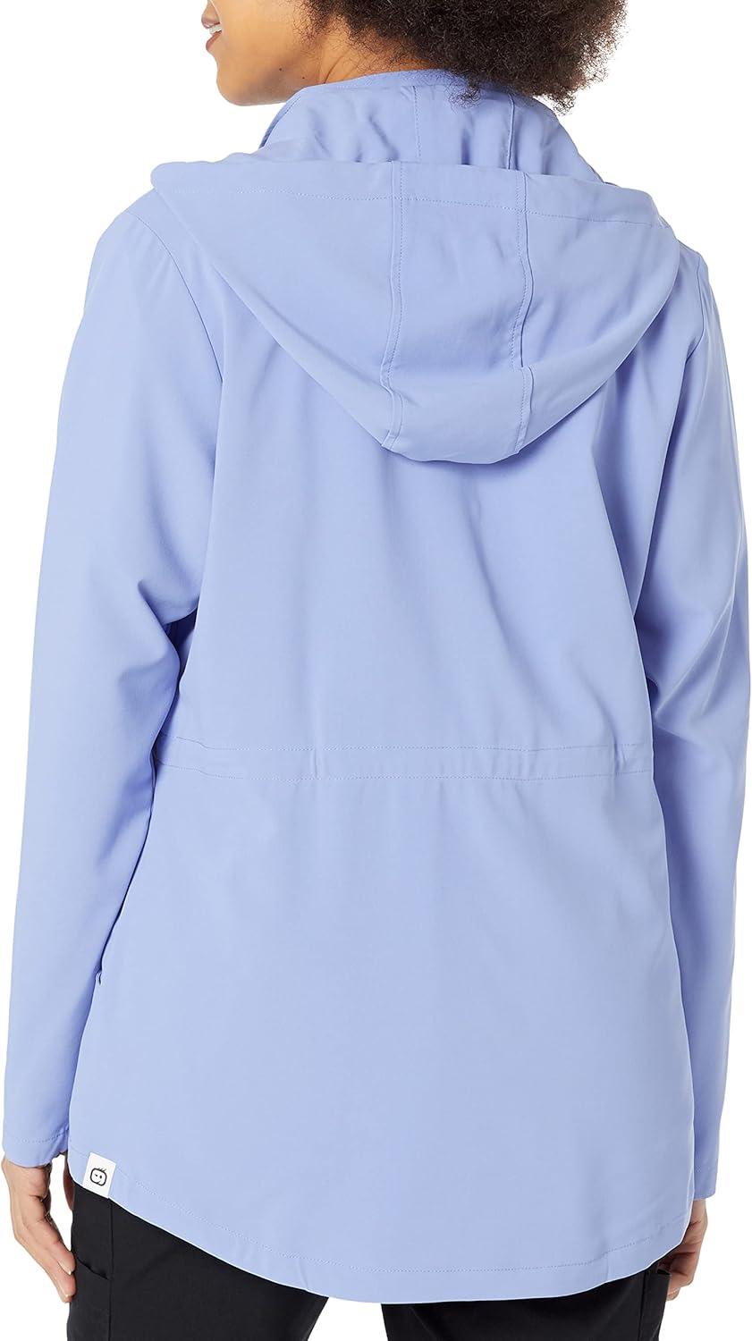 imageWonderWink womens Convertible Hood JacketCeil Blue