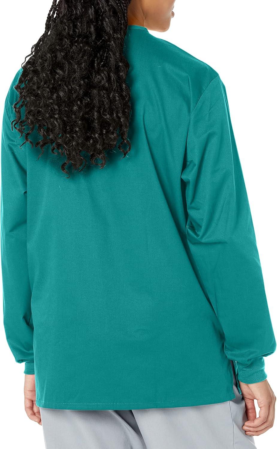 imageWonderWink womens Snap Front JacketCaribbean Blue