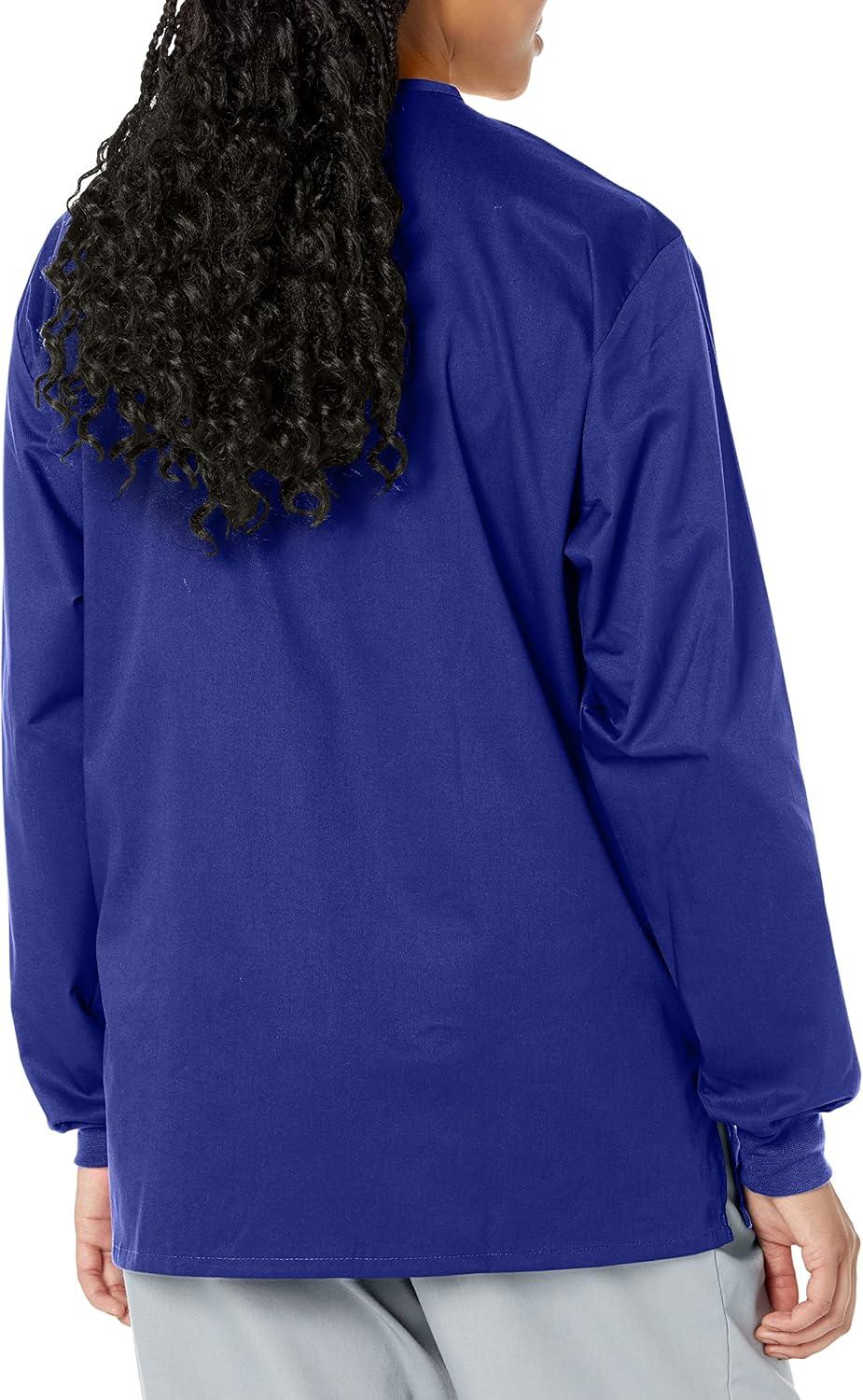 imageWonderWink womens Snap Front JacketGalaxy Blue
