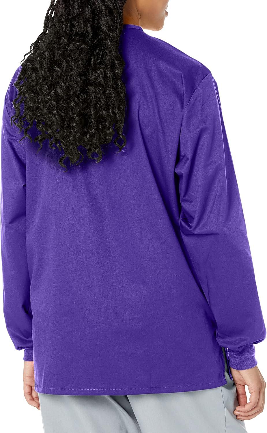 imageWonderWink womens Snap Front JacketGrape
