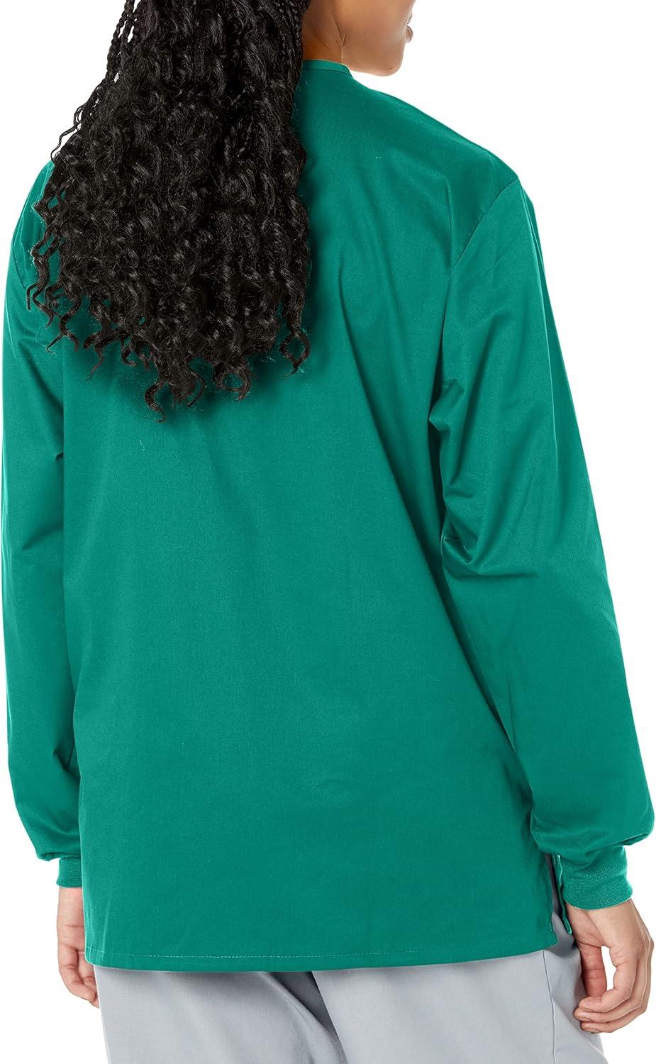 imageWonderWink womens Snap Front JacketHunter Green