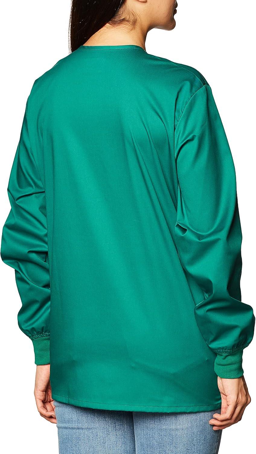 imageWonderWink womens Snap Front JacketHunter Green