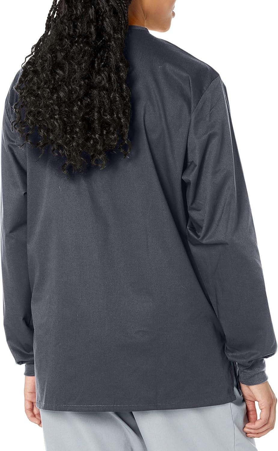 imageWonderWink womens Snap Front JacketPewter