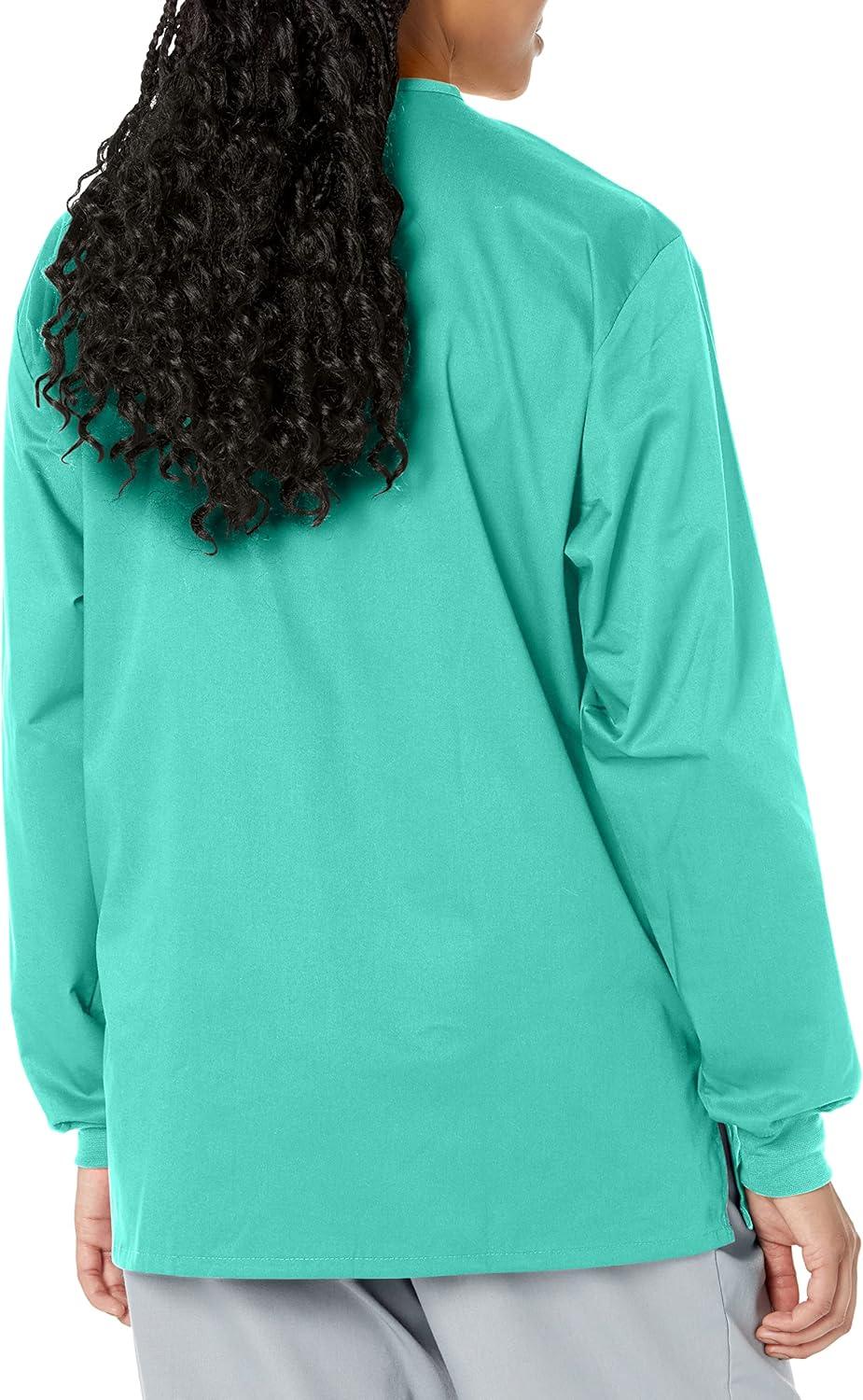 imageWonderWink womens Snap Front JacketSurgical Green