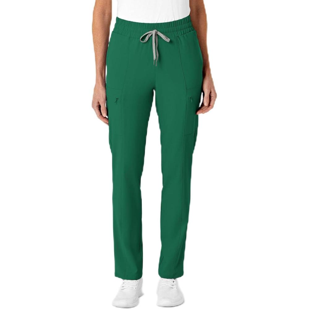 imageRenew Womens High Waist Slim Leg Scrub PantHunter