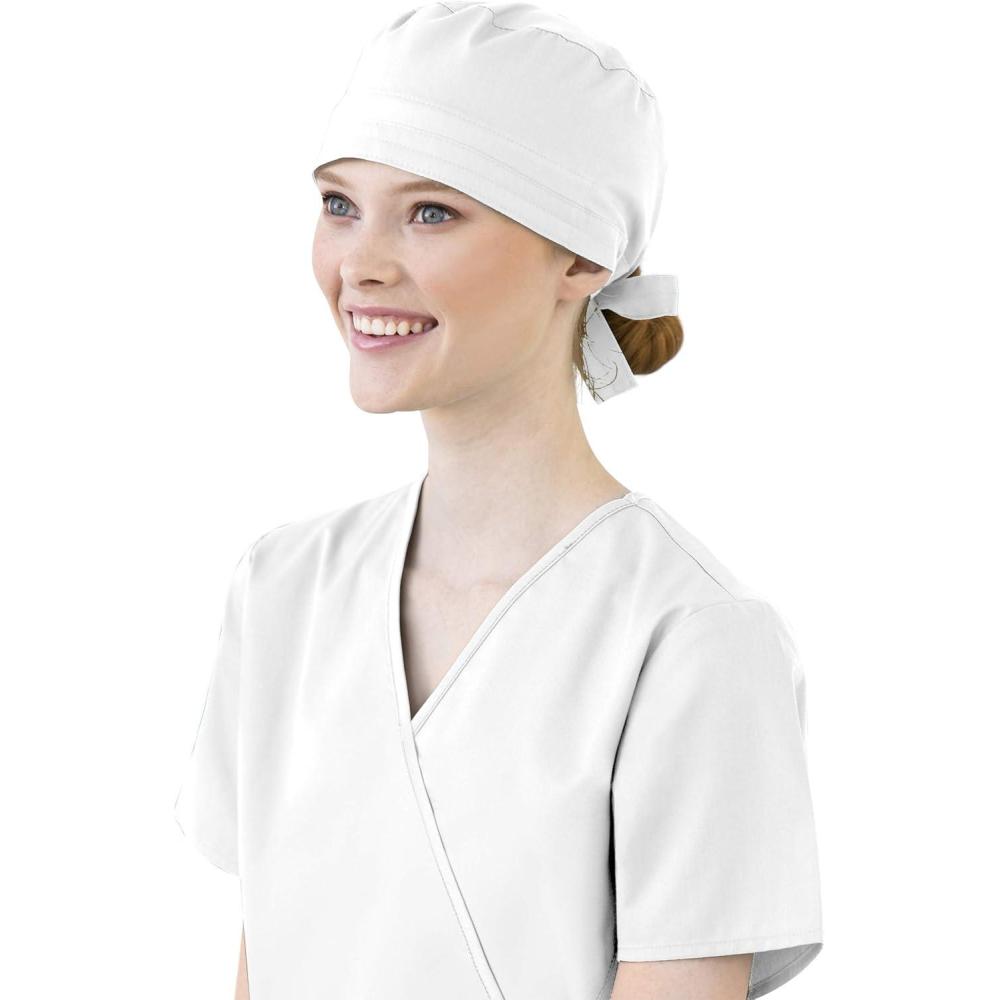 imageWonderWink Unisex Scrub CapWhite