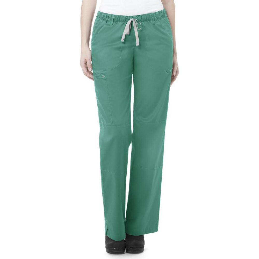 imageWonderWink UnisexAdult Drawstring Cargo PantSurgical Green